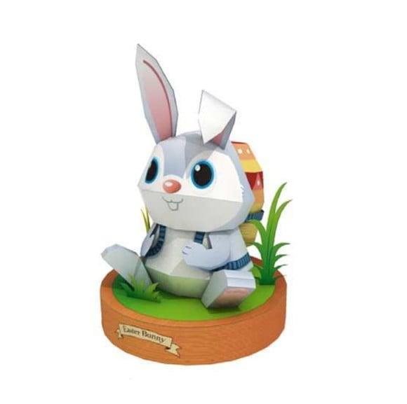 Arquivo de Corte Caixa Coelho 3D Páscoa