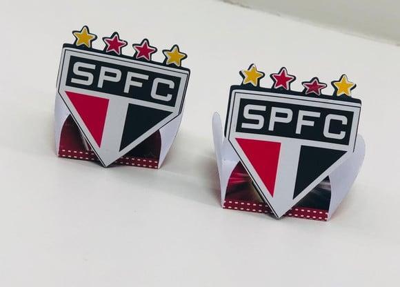 Arquivo de Corte Forminhas Docinhos Futebol São Paulo