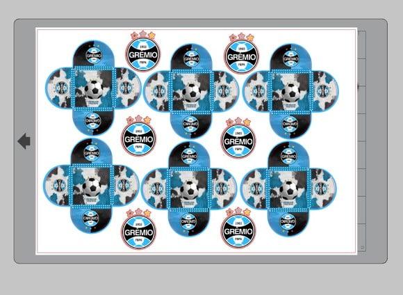 Arquivo Studio Forminhas Docinhos Gremio Futebol