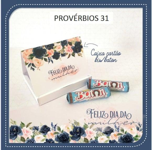 Arquivo Silhouette CARTÃO BIS BATON PROVÉRBIOS