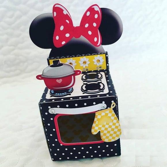 Arquivo Silhouette Fogão Cozinha Da Minnie
