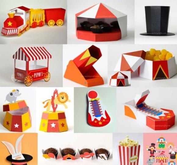 Kit Festinha Infantil Tema Picadeiro Arquivo Silhouette