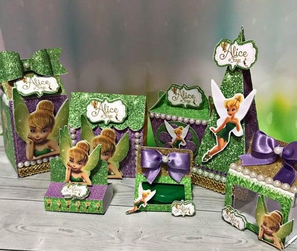 Arquivo Silhouette Kit TinkerBell 3 Fada Sininho