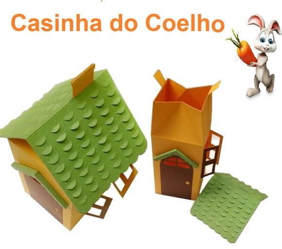 Arquivo de Corte Caixinha Milk Casinha do Coelho - Páscoa