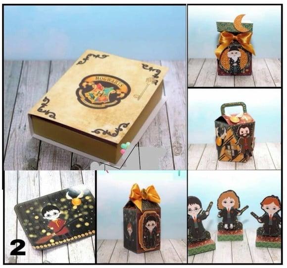 Arquivo Silhouette kit Harry Potter