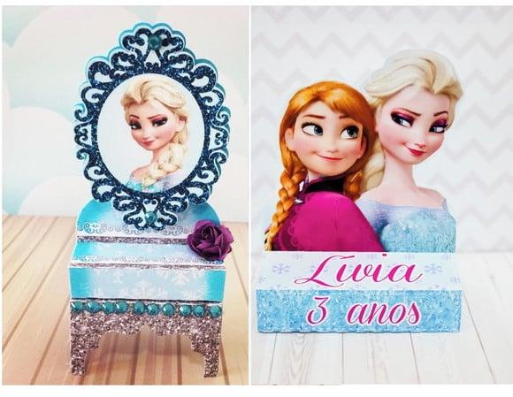 Arquivo Silhouette Porta Bis Duplo Frozen
