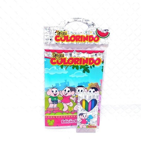 Arquivo de Corte Revistinha para Colorir Turma da Monica pdf