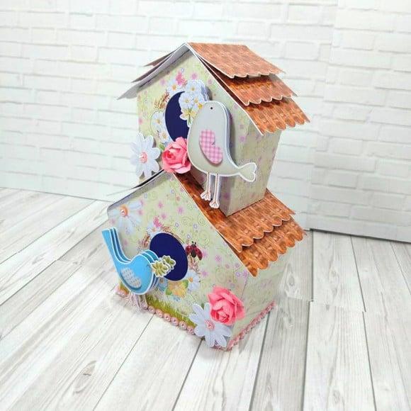 Arquivo de Corte Casinha Dupla Jardim Passarinho