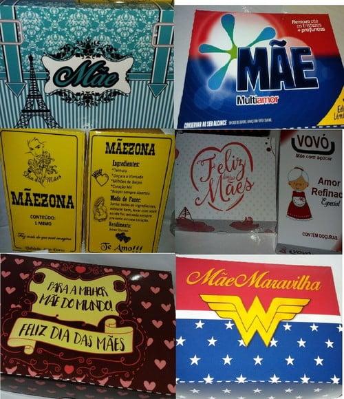 Arquivo Silhouette Kit de Caixas Especial Dia Das Mães