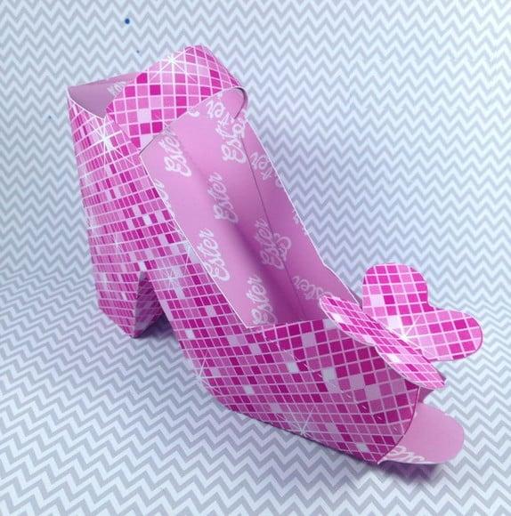 Arquivo Silhouette Sapato Feminino