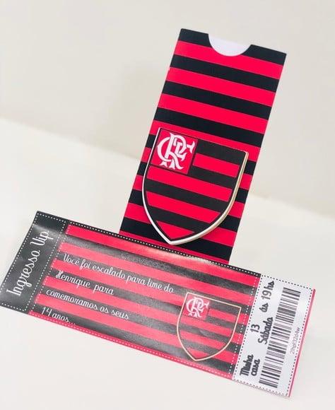 Arquivo De Corte Convite Ingresso Flamengo Futebol