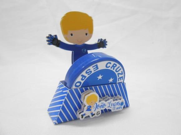 Molde Silhouette Porta Latinha Cruzeiro Futebol