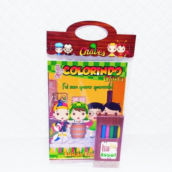 Arquivo de Corte Revistinha de Colorir Chaves pdf