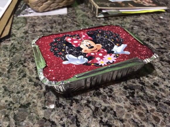 Arquivo de Corte Tampa Marmitinha Minnie