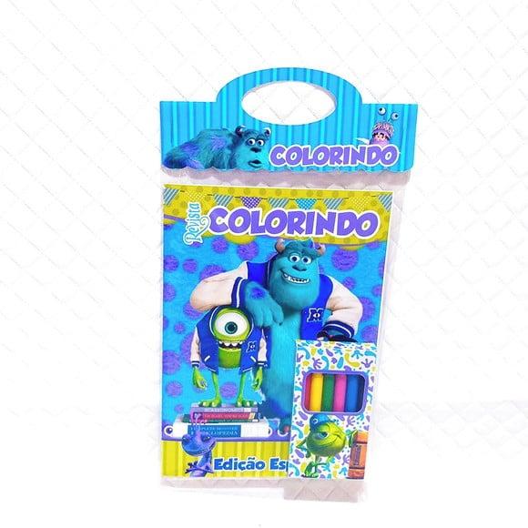 Arquivo de Corte Revistinha de Colorir Monstros Sa pdf