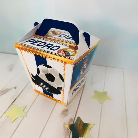 Molde Para Corte Caixa Sushi Real Madrid Futebol