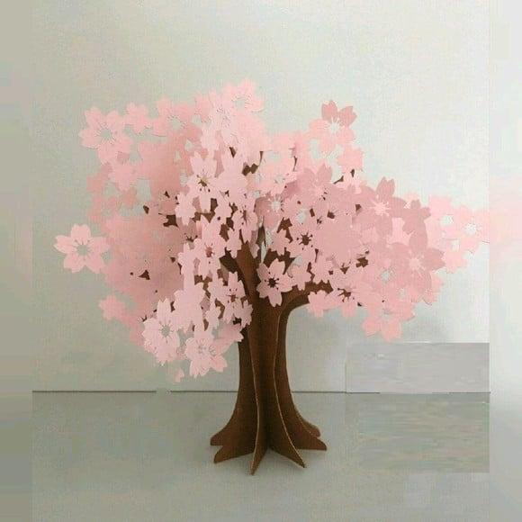 Árvore com Folhas Primavera Arquivo Silhouette