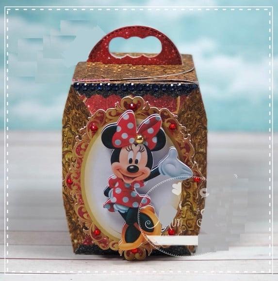 Arquivo De Corte Caixa Dec Minnie