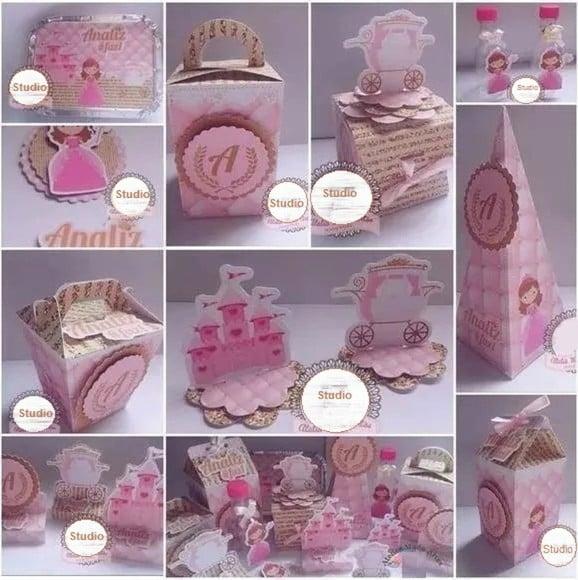 Arquivo de Corte Kit Festa Realeza Princesas