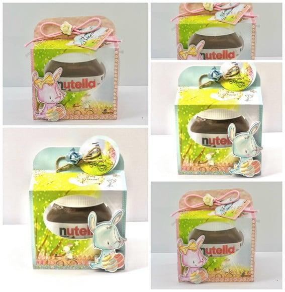 Arquivo Silhouette Porta Nutela 140g Meninas e Meninos