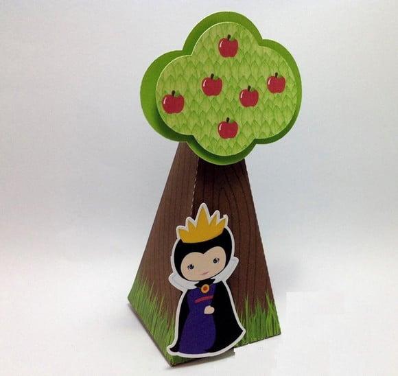 Arquivo Silhouette Arvore Cone Branca de Neve