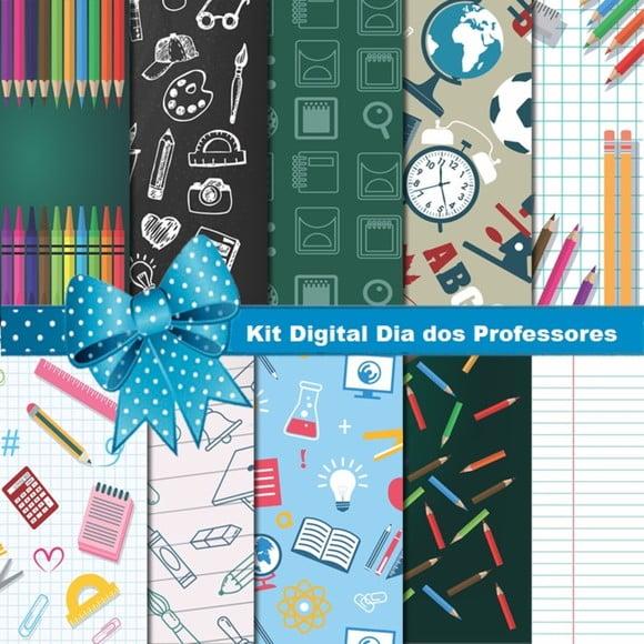Arquivos PNG Kit digital Professores