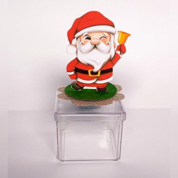 Arquivo de Corte Aplique Caixa Acrílica 5x5 Natal