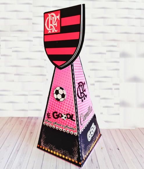 Arquivo de Corte Caixa Pirâmide Futebol Meninas
