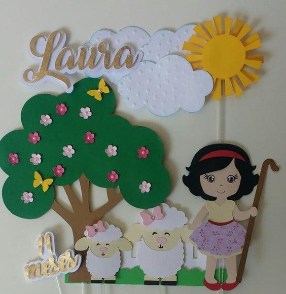 Arquivo Silhouette Topo Bolo Camadas Evangelico Pastorinha