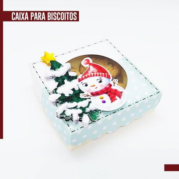 Arquivo de Corte Caixa para Biscoito Natal