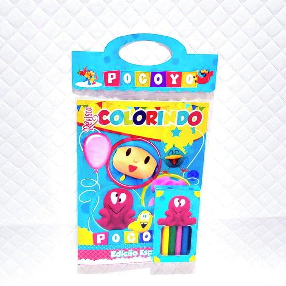 Arquivo de Corte Revistinha de Colorir Pocoyo Menina pdf