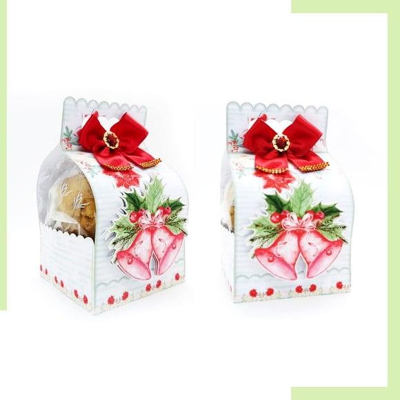Arquivo Studio Embalagem Panetone 500gr Natal