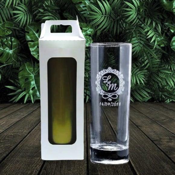Caixa para Um Copo Long Drink 300ml Arquivo Silhouette