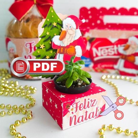 Arquivo pdf Porta Suculenta Natal para Tesourete