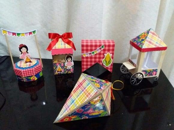 Arquivo De Corte Sillhouette Kit Festa Junina São João