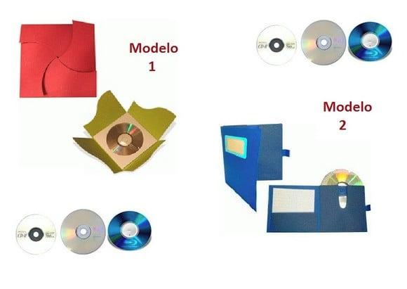 Arquivo de Corte Silhouette Box porta CD DVD