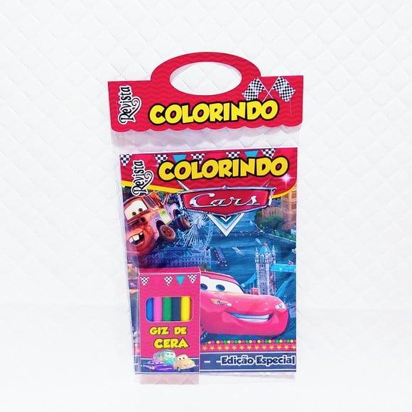 Arquivo de Corte Revistinha de Colorir Carros pdf