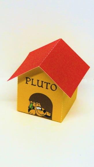 Arquivo Silhouette Casinha Pluto Turma do Mickey