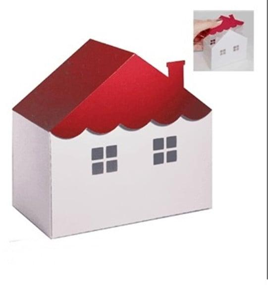 Arquivo de Corte Caixa Casa Casinha 3d