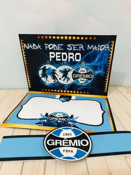 Arquivo Studio Silhouette Convite Grêmio Futebol
