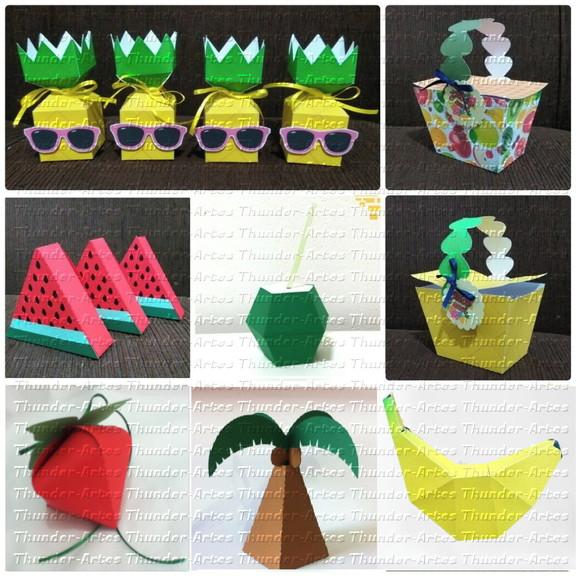 Kit Fruta Tropical Festinha Infantil Arquivo Silhou