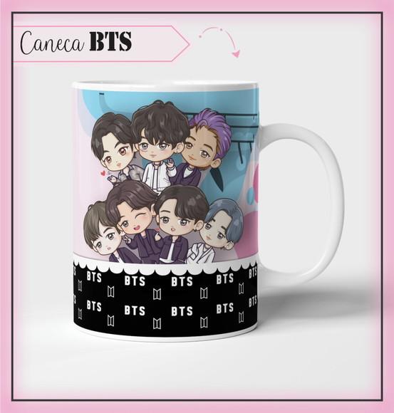 Estampa para Canecas BTS PDF PNG