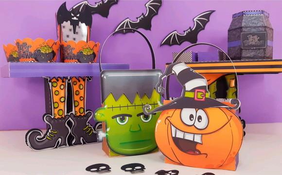 Arquivo de Corte Kit Halloween Studio Dxf Svg