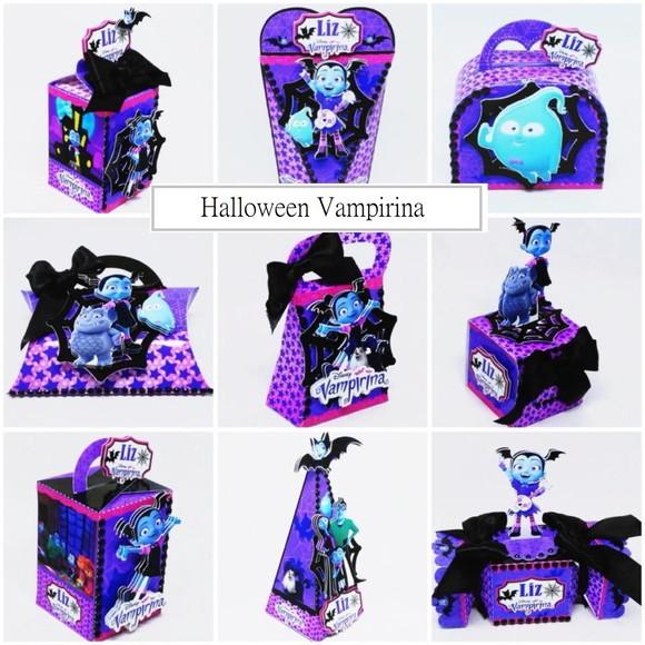 Arquivo Silhouette Kit Halloween Vampirina