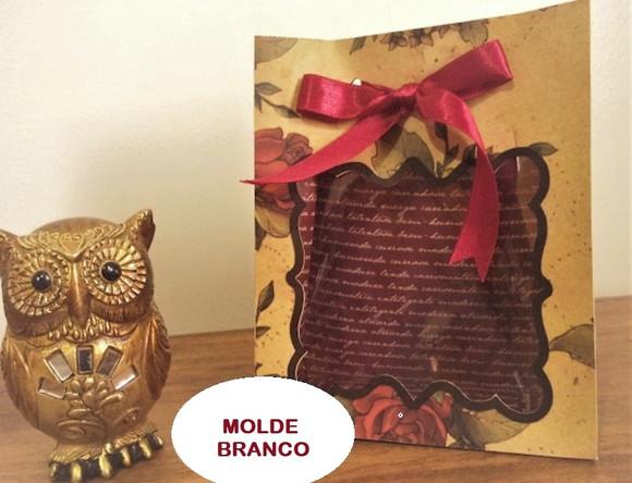 Arquivo Silhouette Saquinho Presente Dias das Mães