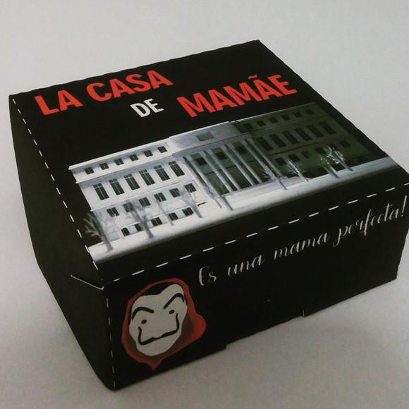 Arquivo Silhouette Caixa para 4 Doces La Casa de Mamãe