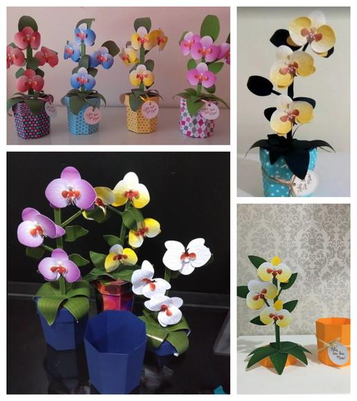 Arquivo Silhouette Kit Flores de Papel Dia das Mães