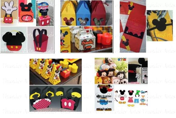 Arquivo de Corte Kit Festa Infantil Mickey Mouse