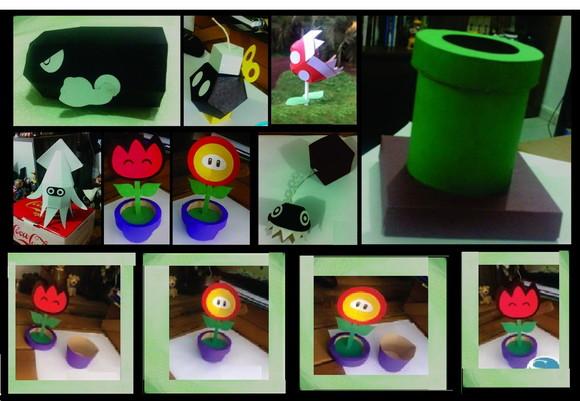 Arquivo de Corte Kit Festa Infantil Super Mário
