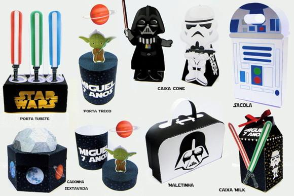 Arquivo de Corte Kit Star Wars Festa Infantil